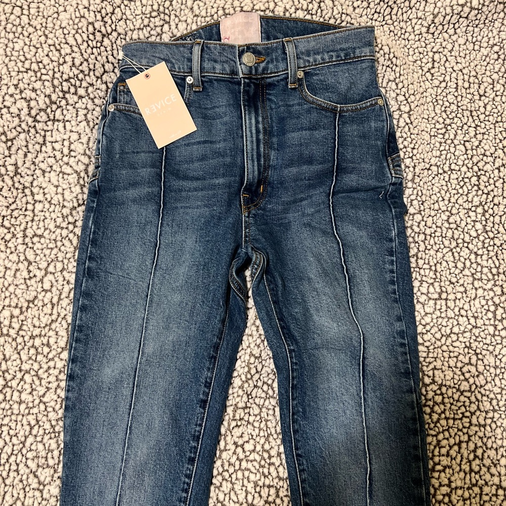 Revice Denim Venus Crop jeans, size 28, NWT